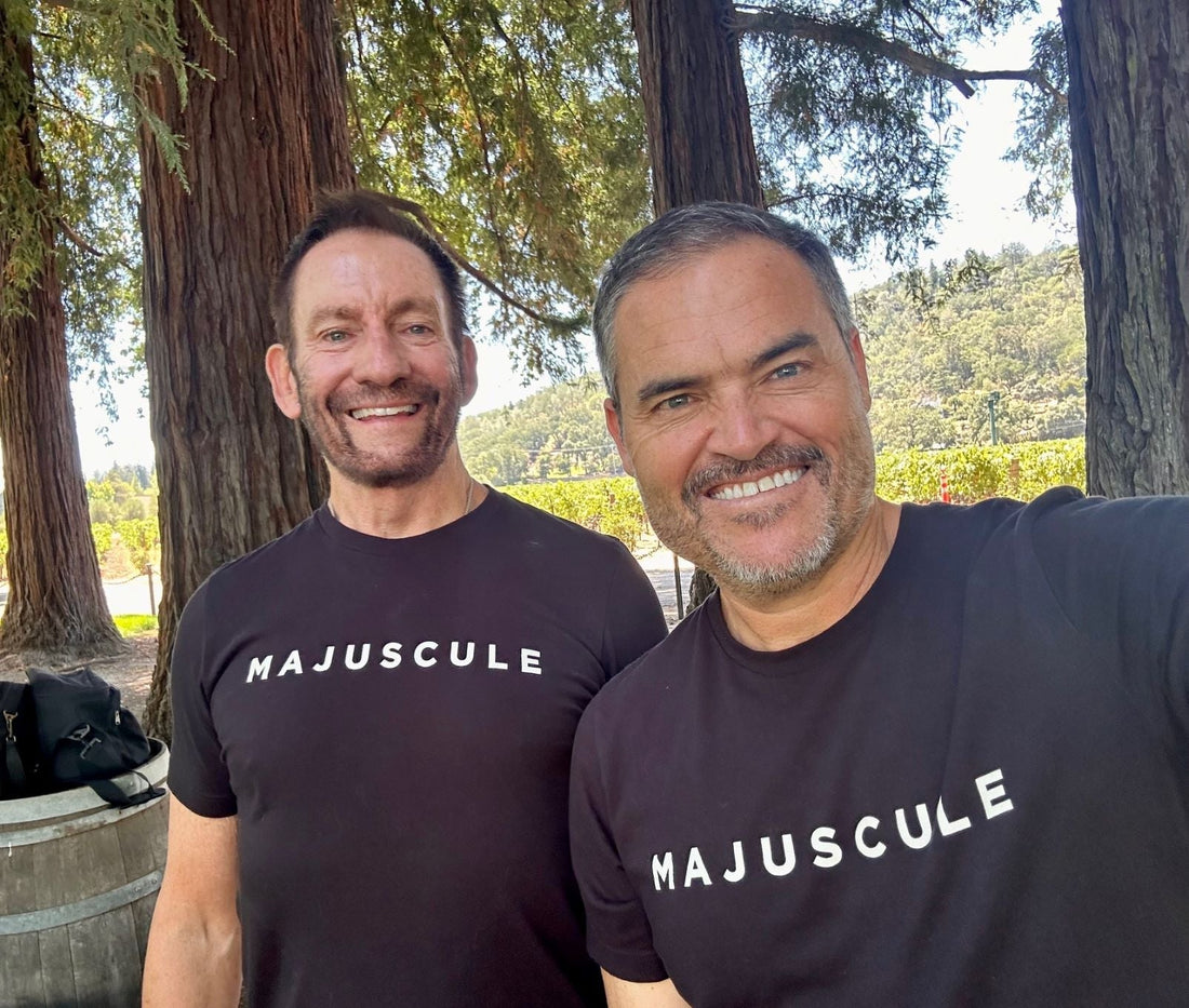 Meet Jeff Davis and Greg Brent of Majuscule Wines